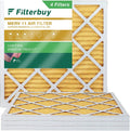 AC Furnace HVAC Pleated Air Filterbuy MERV 18x18x1 Filters (4-Pack) 11