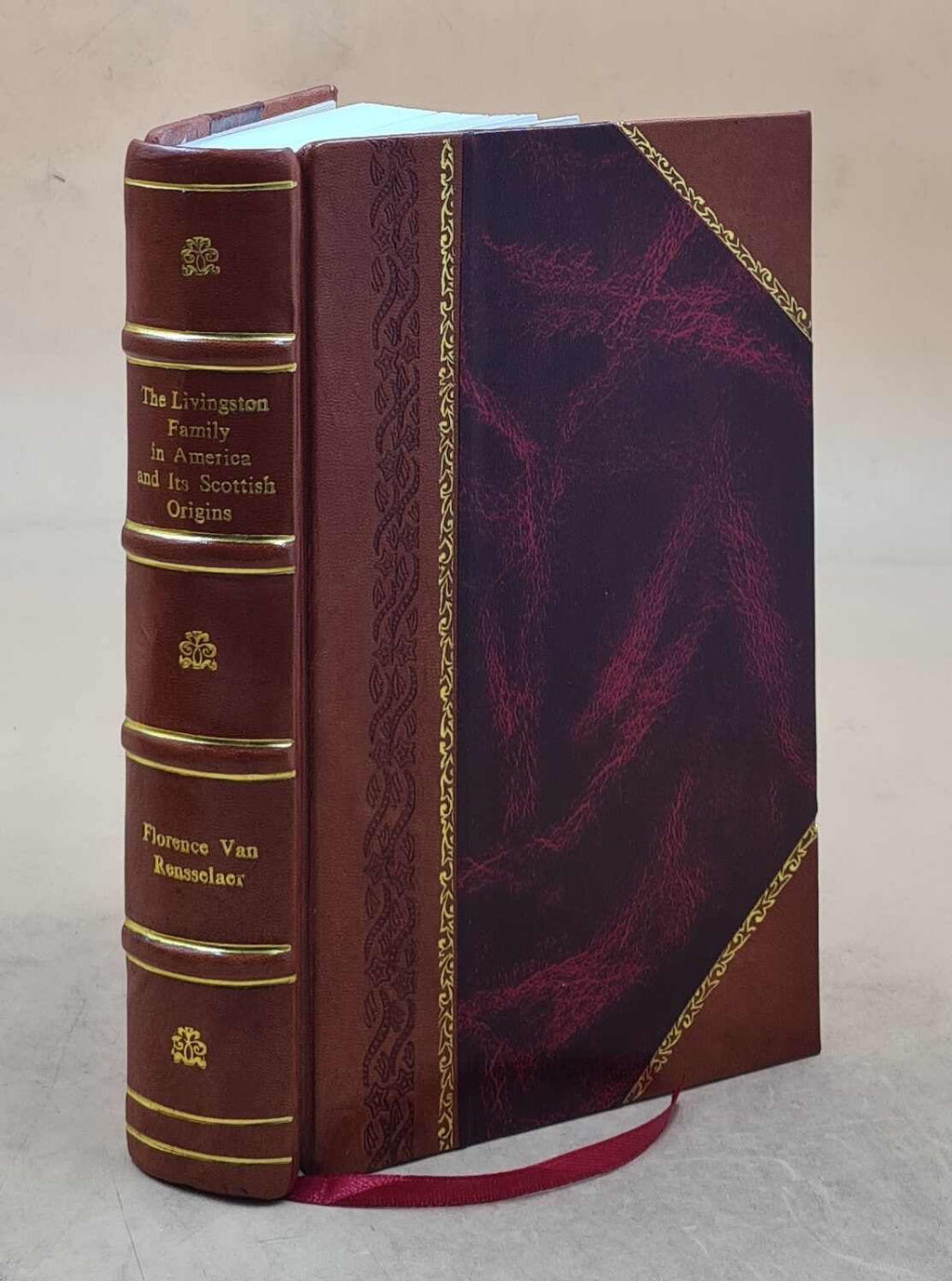 Livingston Scottish its The 1949 Bound] [Leather in America family and origins