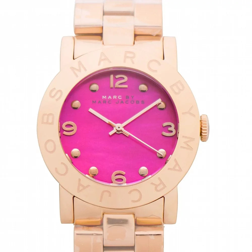 Marc Marc 36mm Jacobs By Rose Tone Watch Gold MBM8625 Amy