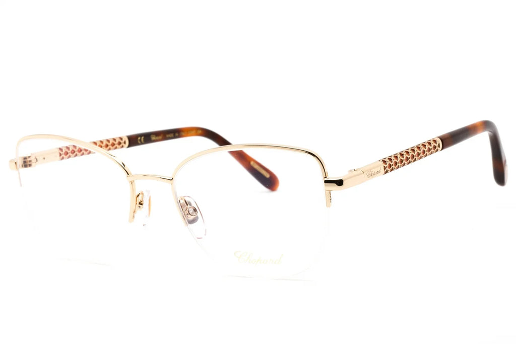 Eyeglasses rosegold CHOPARD dimension 18mm 54mm Women VCHF46-300Y-54 135mm