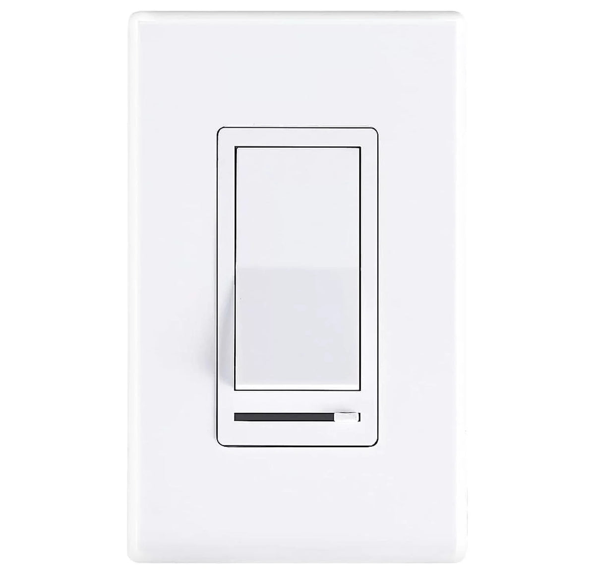 Included in LED Dimmable Plate Light/CFL/Incandescent,3-Way max,Cover Switch Watt Wall Bay Dimmer Single Pole Slide,600 for Cloudy