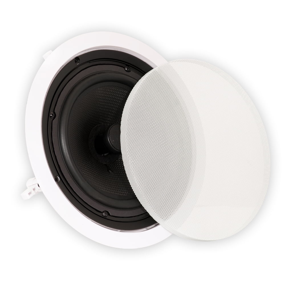 Solutions Speakers 8" 4 Theater Ceiling Pair Sound TS80C Theater Surround In Pack Home