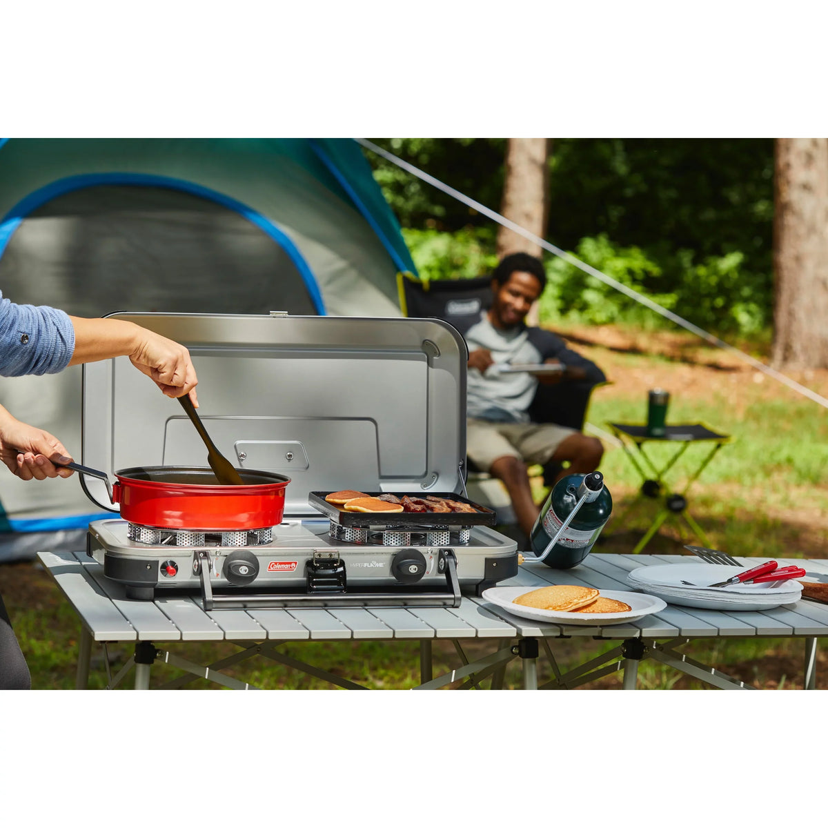 FyreChampion exterior Gladiator Stove, Coleman series Propane 3-IN-1 2000020105