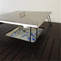 Fire Steel Deflector Pit Stainless Heat in