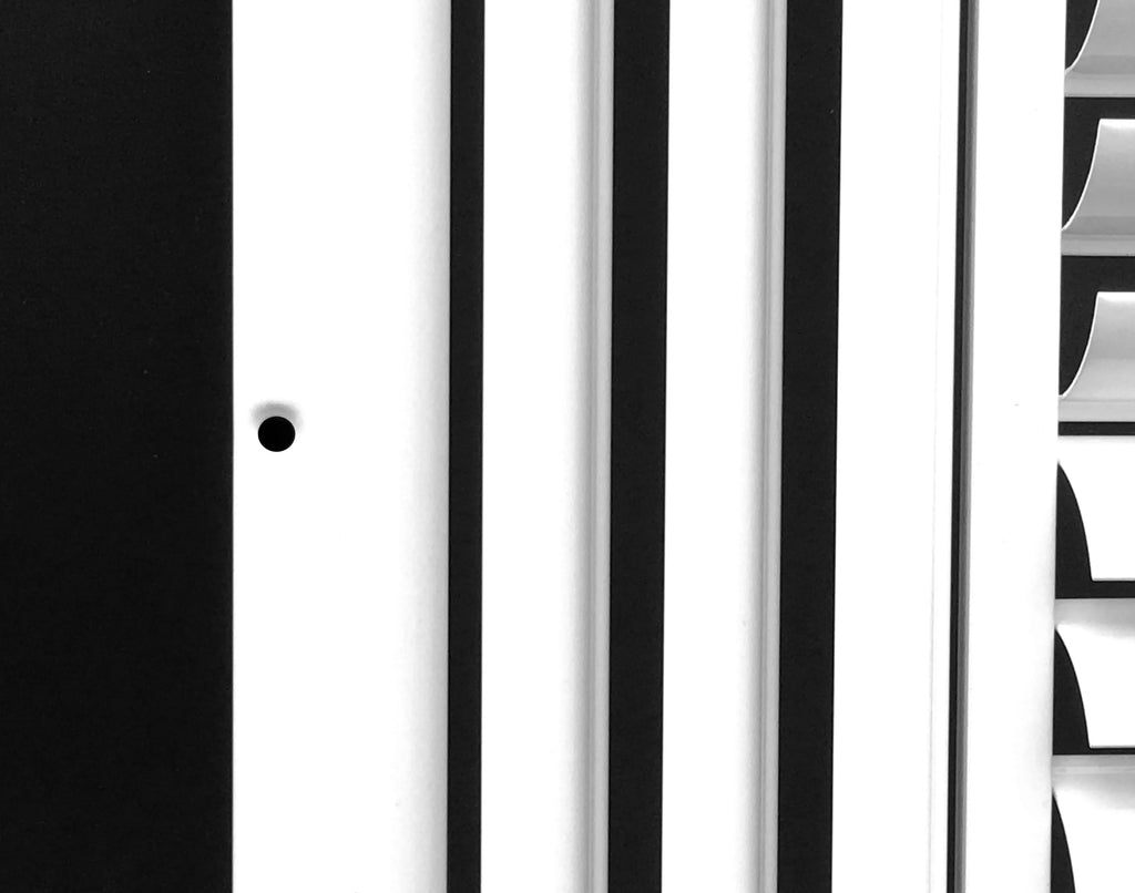Vertical/Horizontal X 17.65"w Full Adjustable X Dimensions: HVAC 17.65"h Cover 4-Way Direction Duct Air Control Aluminum Curved 16"w Diffuser Outer - - Vent Supply Blade Airflow 16"h
