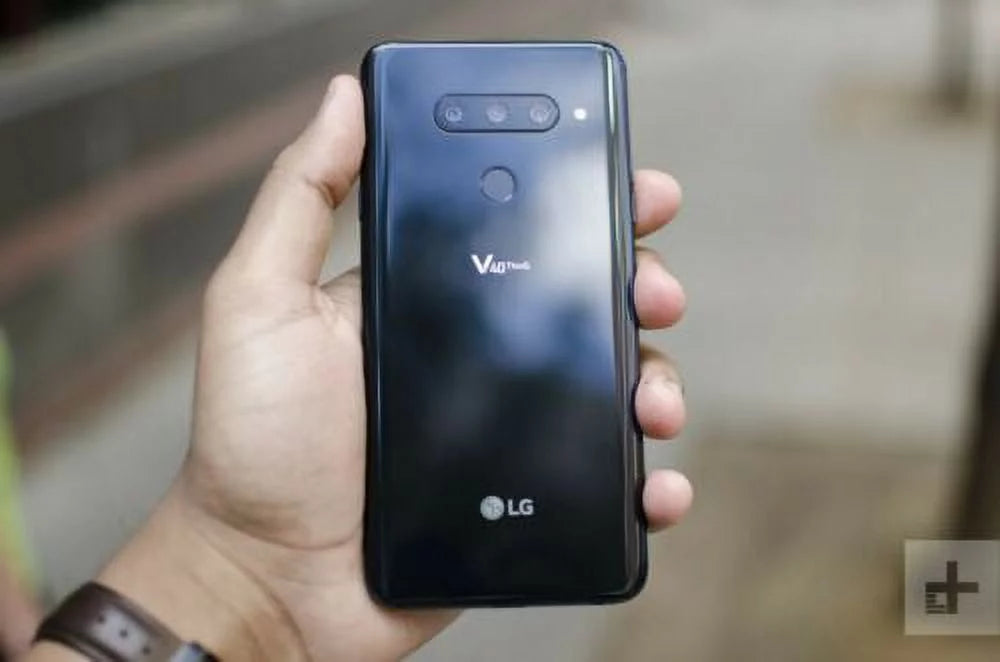 Black - LG V40 Mobile US (Verizon) VoLTE Pre-Owned Unlocked 4G ThinQ 64GB GSM Page (Good) Plus