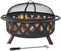 And Campfire Pit Portable Burning Pit exterior Wood Grill Fire Ambrose