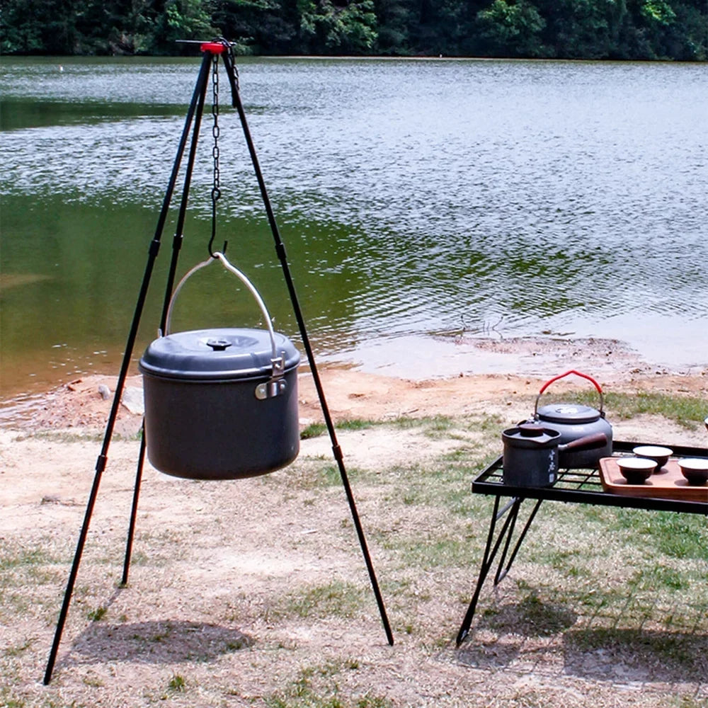 Tripod Camping Bonfire Bonfire Camping Triangle Support Portable Frame