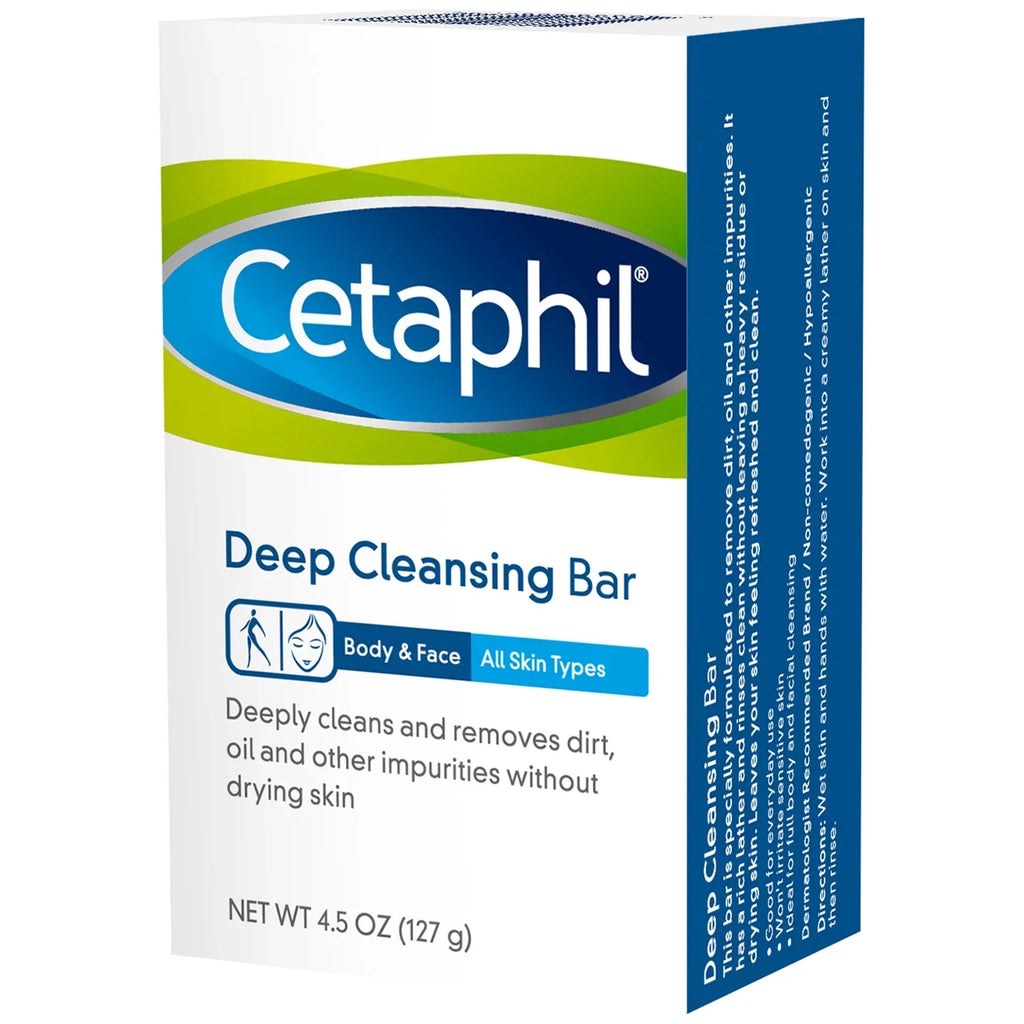 Box Bar Deep Cleansing 4.5 CetaphilÂ® oz.