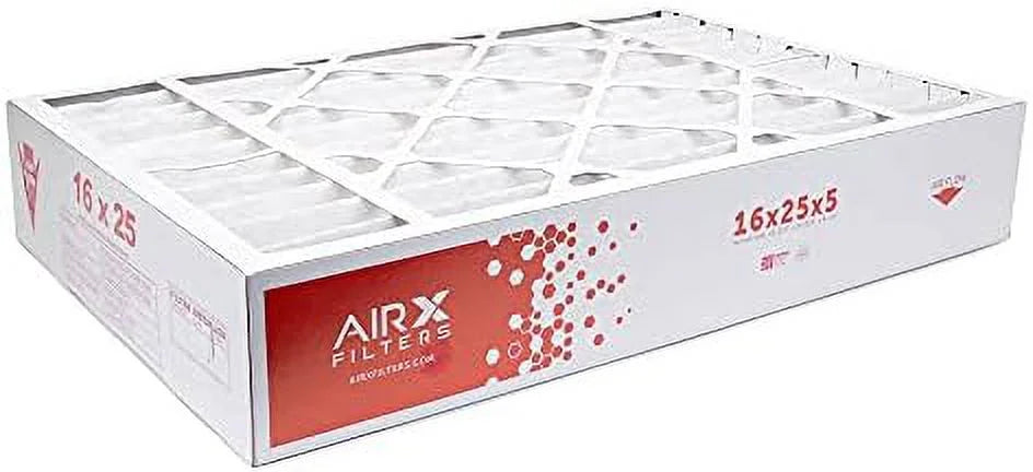 2-Pk, FC100A1029 8 MERV CF200A1008 Filter The For HV 16X25x5 Furne CF200D1625, In Replement Dust Air Made