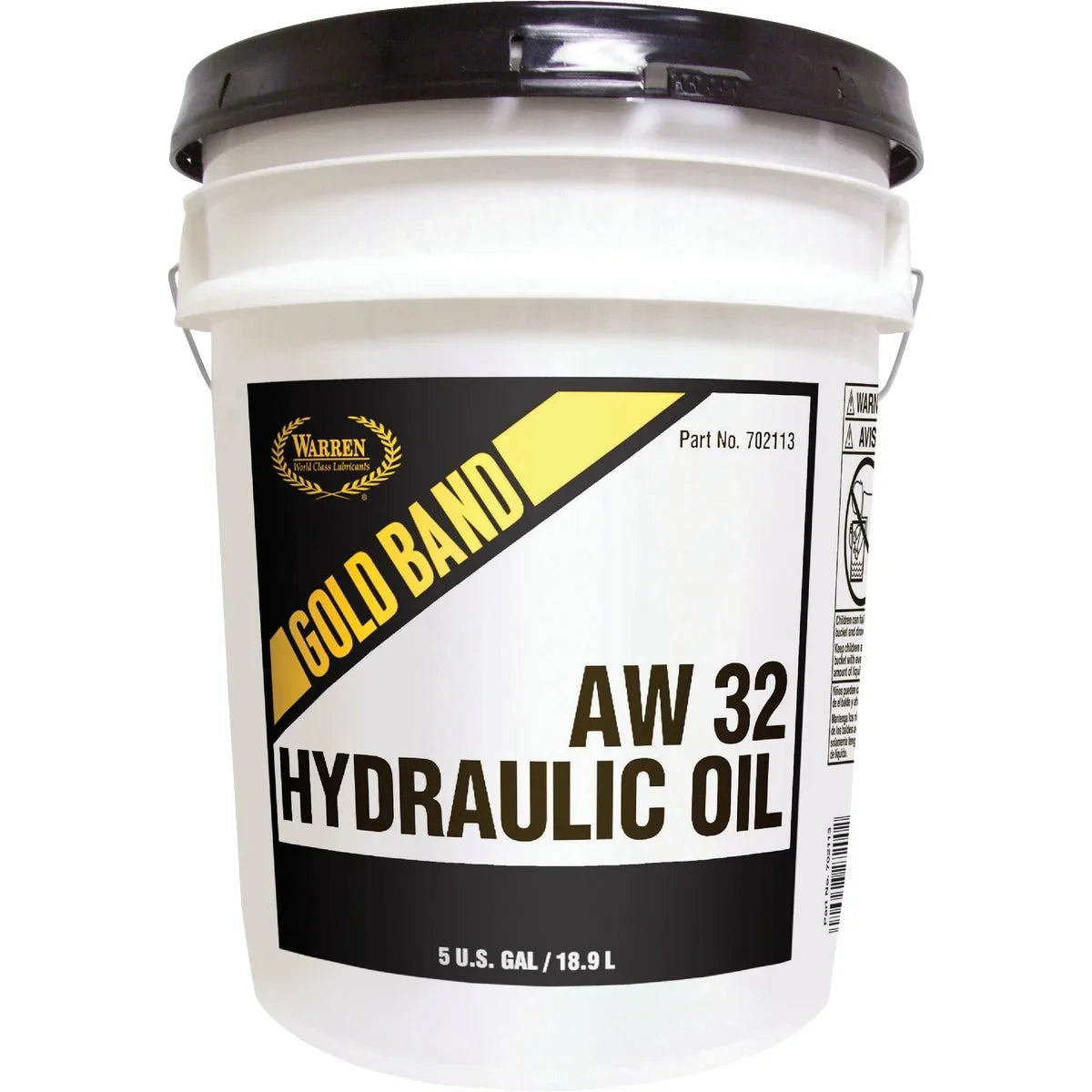 5 Hydraulic Gal. 2113 Oil 10W Band Gold