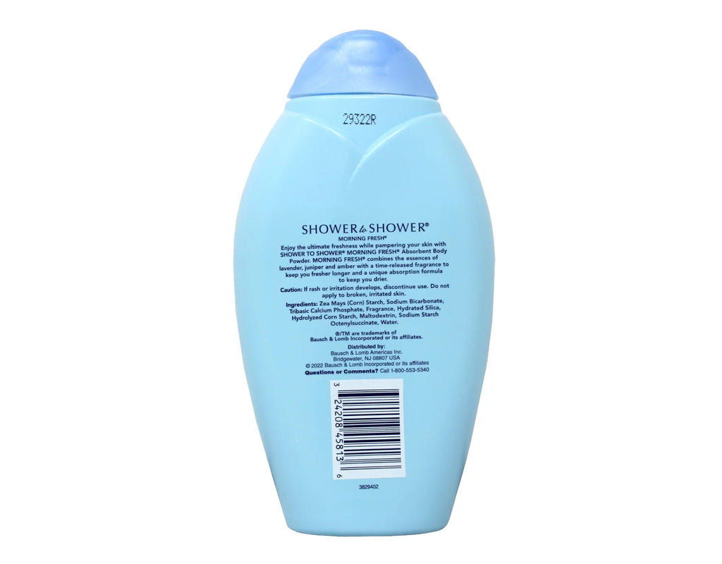 TO oz (Pack 13 SHOWER Body SHOWER 6) of Fresh Morning Powder